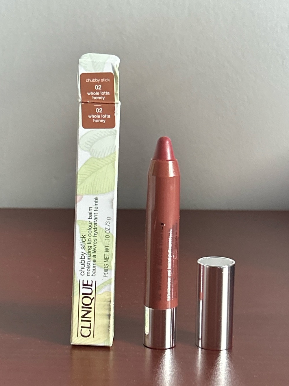 Clinique Chubby Stick Moisturizing Lip Colour Balm — whole lotta honey 02